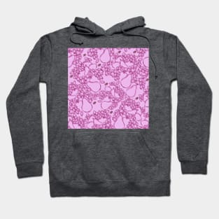 Fruits flat hand drawn seamless pattern Hoodie